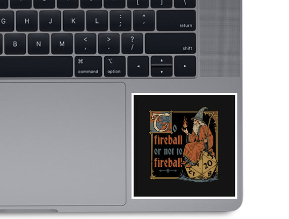 Medieval Wizard Fireball
