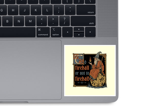 Medieval Wizard Fireball