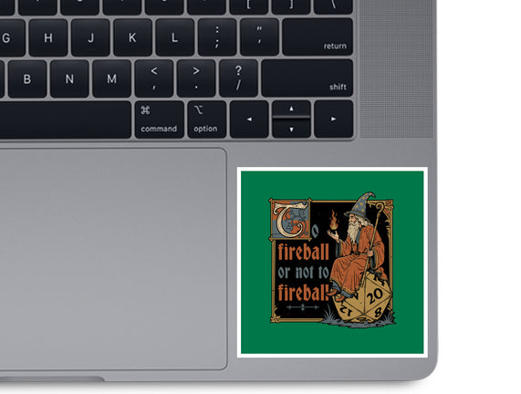 Medieval Wizard Fireball