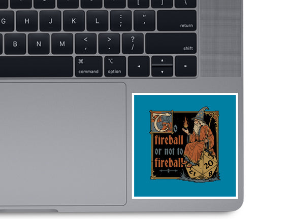 Medieval Wizard Fireball