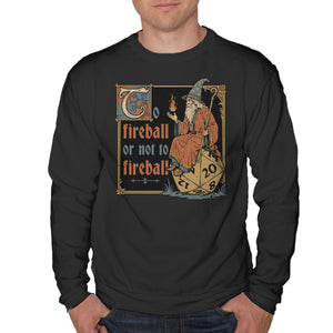 Medieval Wizard Fireball