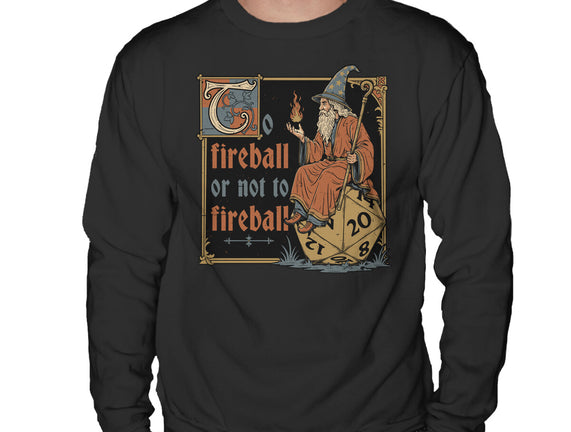 Medieval Wizard Fireball