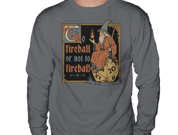 Medieval Wizard Fireball