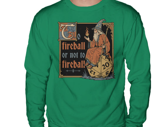 Medieval Wizard Fireball