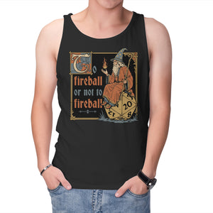 Medieval Wizard Fireball