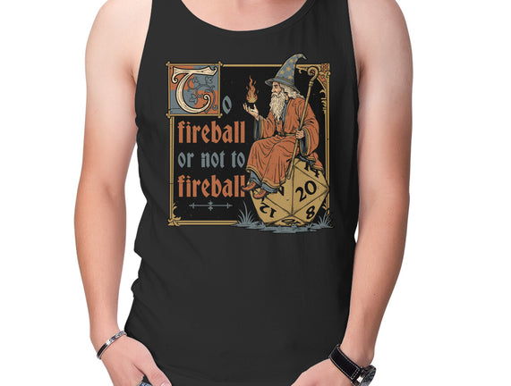 Medieval Wizard Fireball