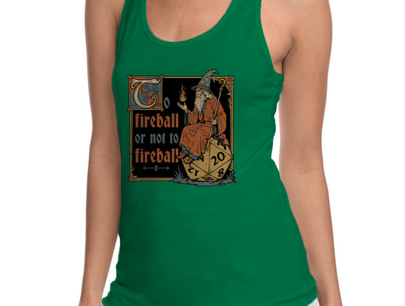 Medieval Wizard Fireball