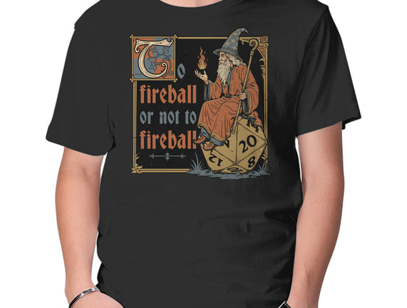 Medieval Wizard Fireball
