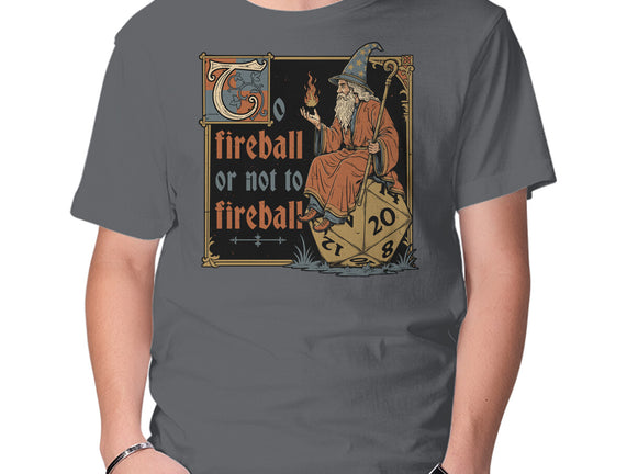 Medieval Wizard Fireball