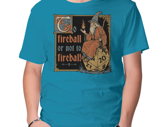 Medieval Wizard Fireball