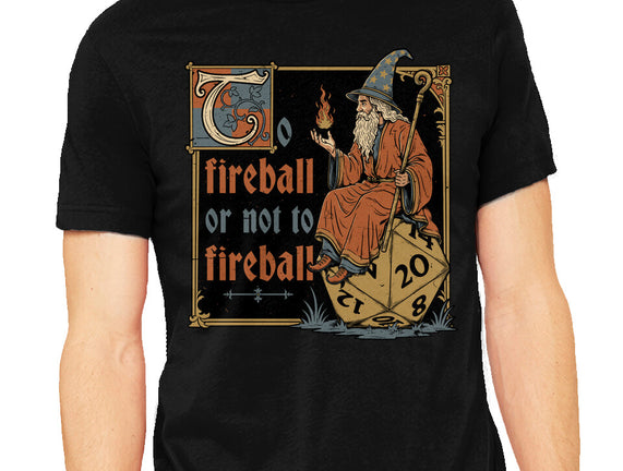 Medieval Wizard Fireball