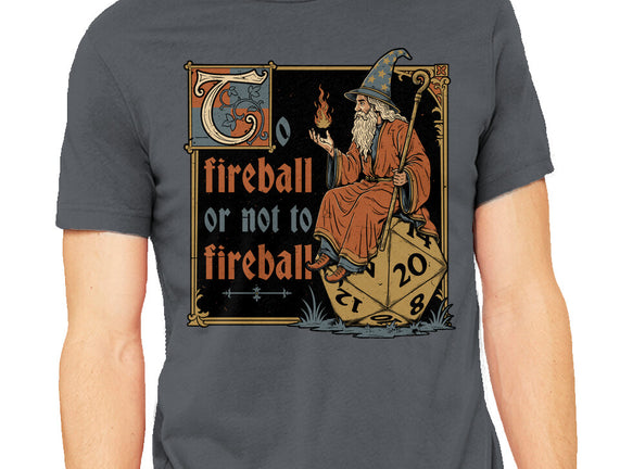 Medieval Wizard Fireball
