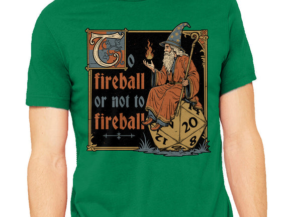 Medieval Wizard Fireball