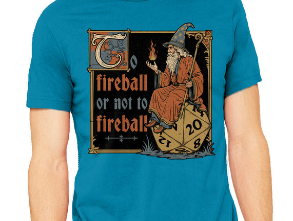 Medieval Wizard Fireball