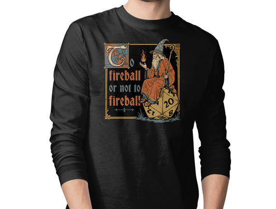 Medieval Wizard Fireball