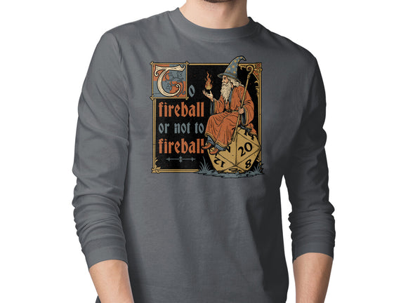 Medieval Wizard Fireball