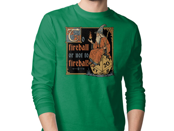 Medieval Wizard Fireball