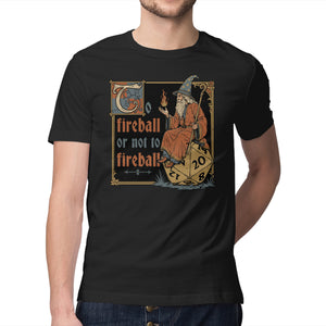 Medieval Wizard Fireball