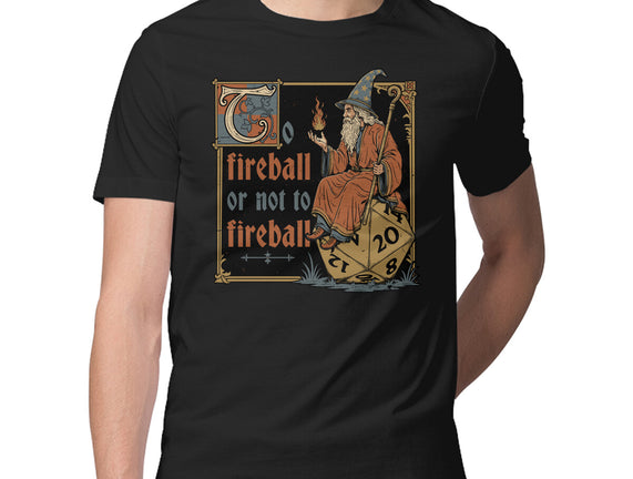 Medieval Wizard Fireball