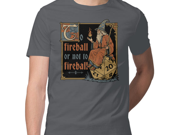 Medieval Wizard Fireball