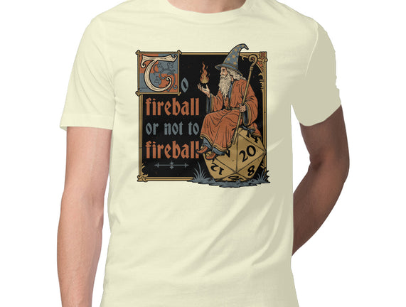 Medieval Wizard Fireball