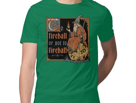 Medieval Wizard Fireball