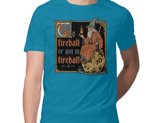 Medieval Wizard Fireball