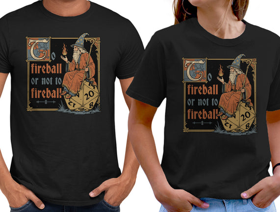 Medieval Wizard Fireball