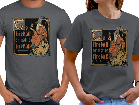 Medieval Wizard Fireball