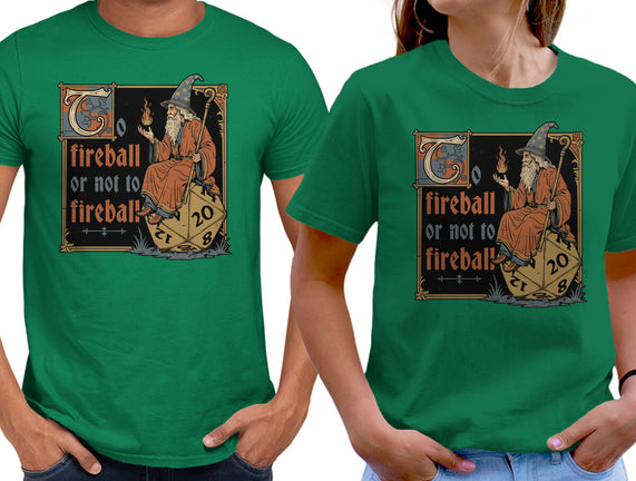 Medieval Wizard Fireball