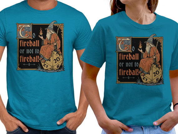 Medieval Wizard Fireball
