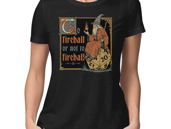 Medieval Wizard Fireball