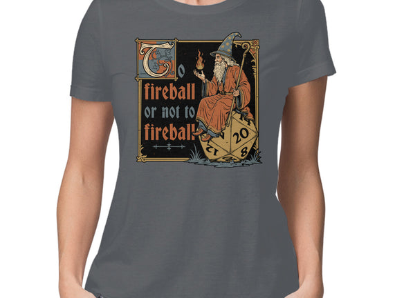 Medieval Wizard Fireball