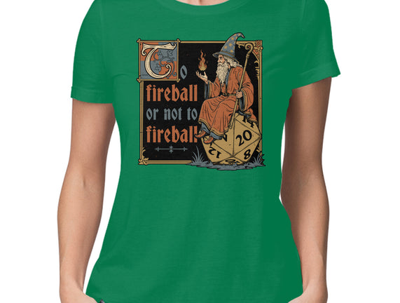 Medieval Wizard Fireball