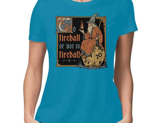 Medieval Wizard Fireball