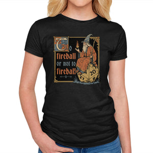 Medieval Wizard Fireball