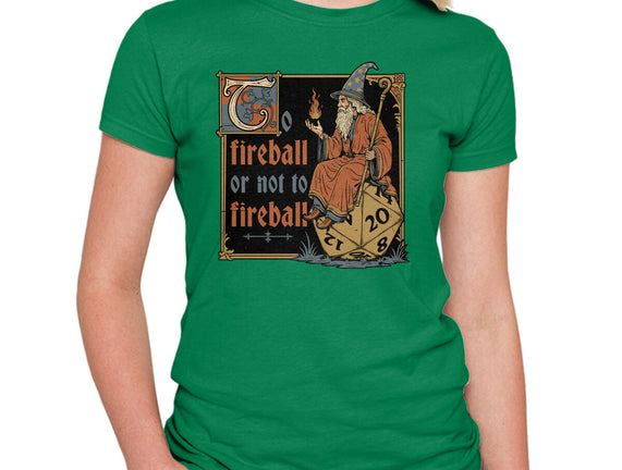 Medieval Wizard Fireball