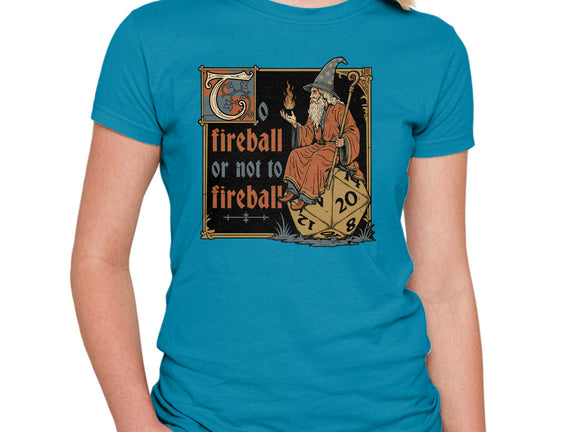 Medieval Wizard Fireball