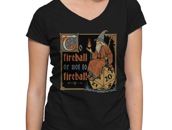 Medieval Wizard Fireball