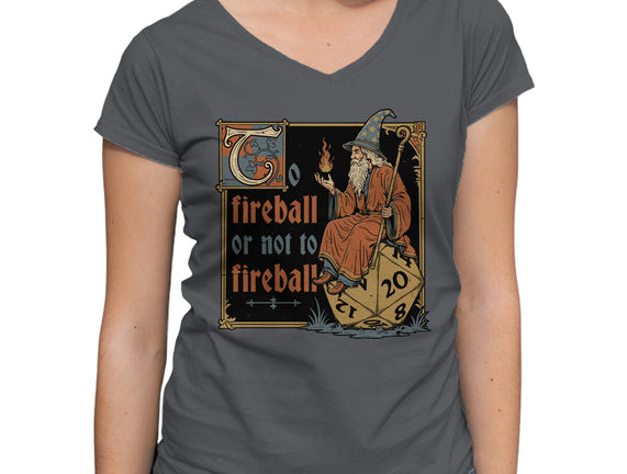 Medieval Wizard Fireball
