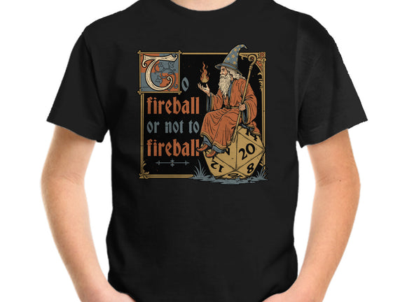 Medieval Wizard Fireball