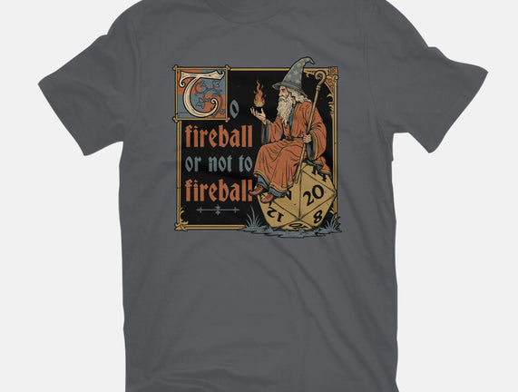 Medieval Wizard Fireball