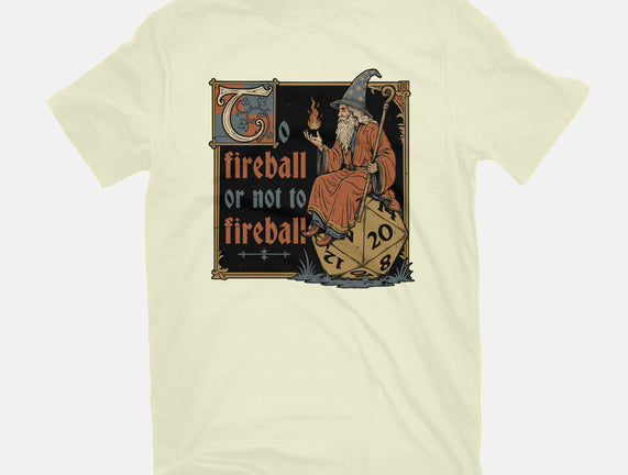 Medieval Wizard Fireball