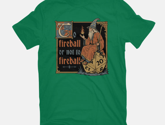 Medieval Wizard Fireball