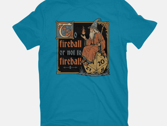 Medieval Wizard Fireball