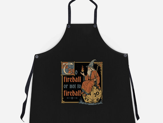 Medieval Wizard Fireball