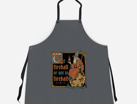 Medieval Wizard Fireball