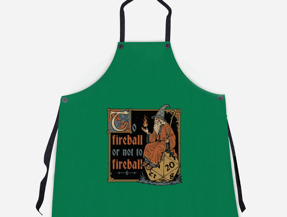 Medieval Wizard Fireball