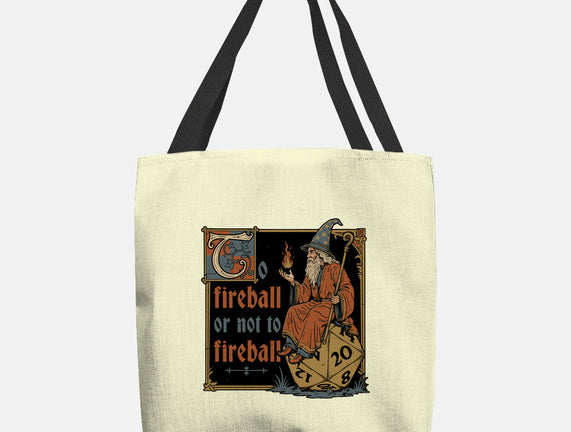 Medieval Wizard Fireball