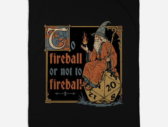 Medieval Wizard Fireball